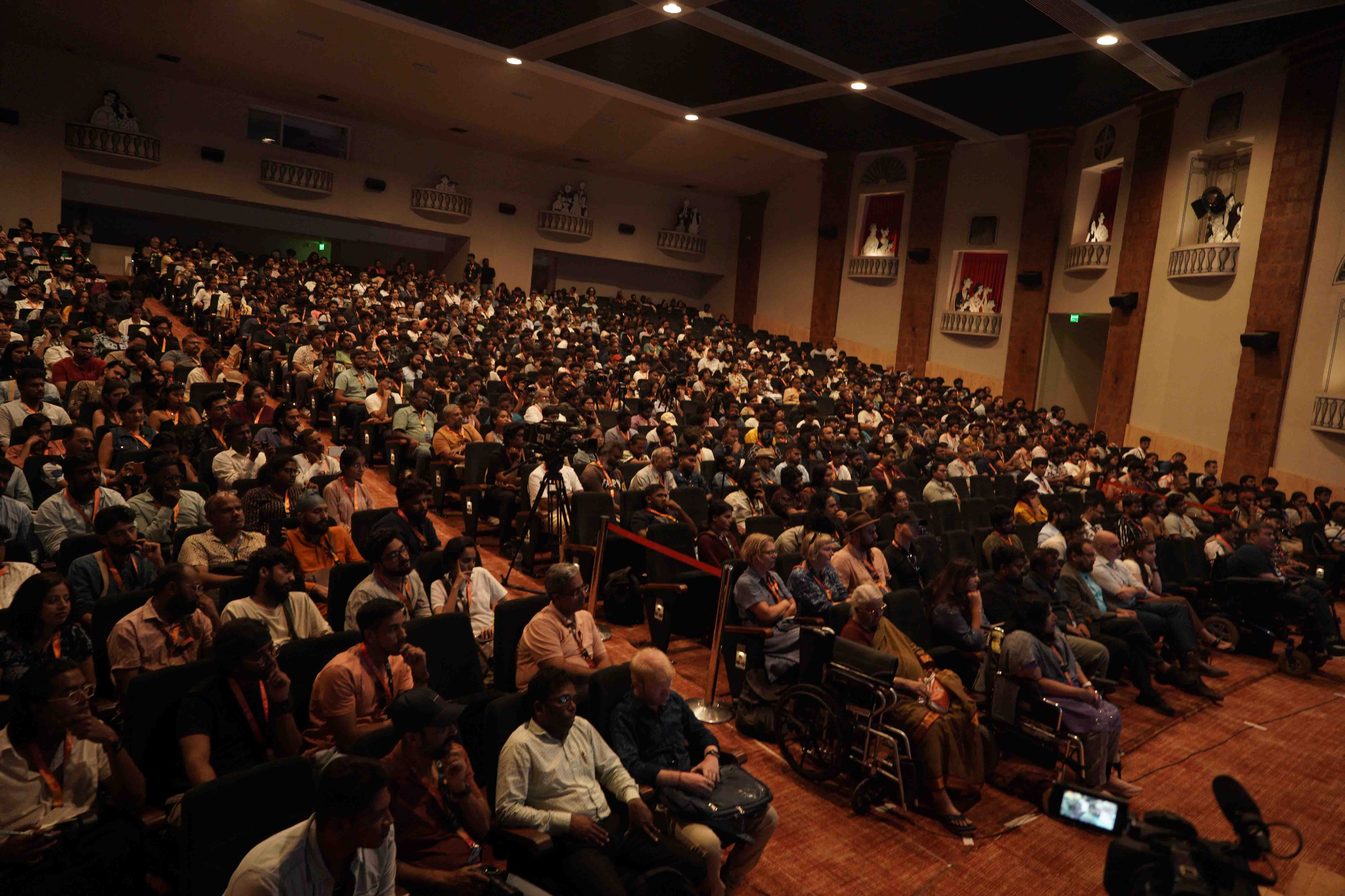 A Glimpse from _Art of Cinematography_ masterclass by Cinematographer, John Seale at 55th IFFI.JPG